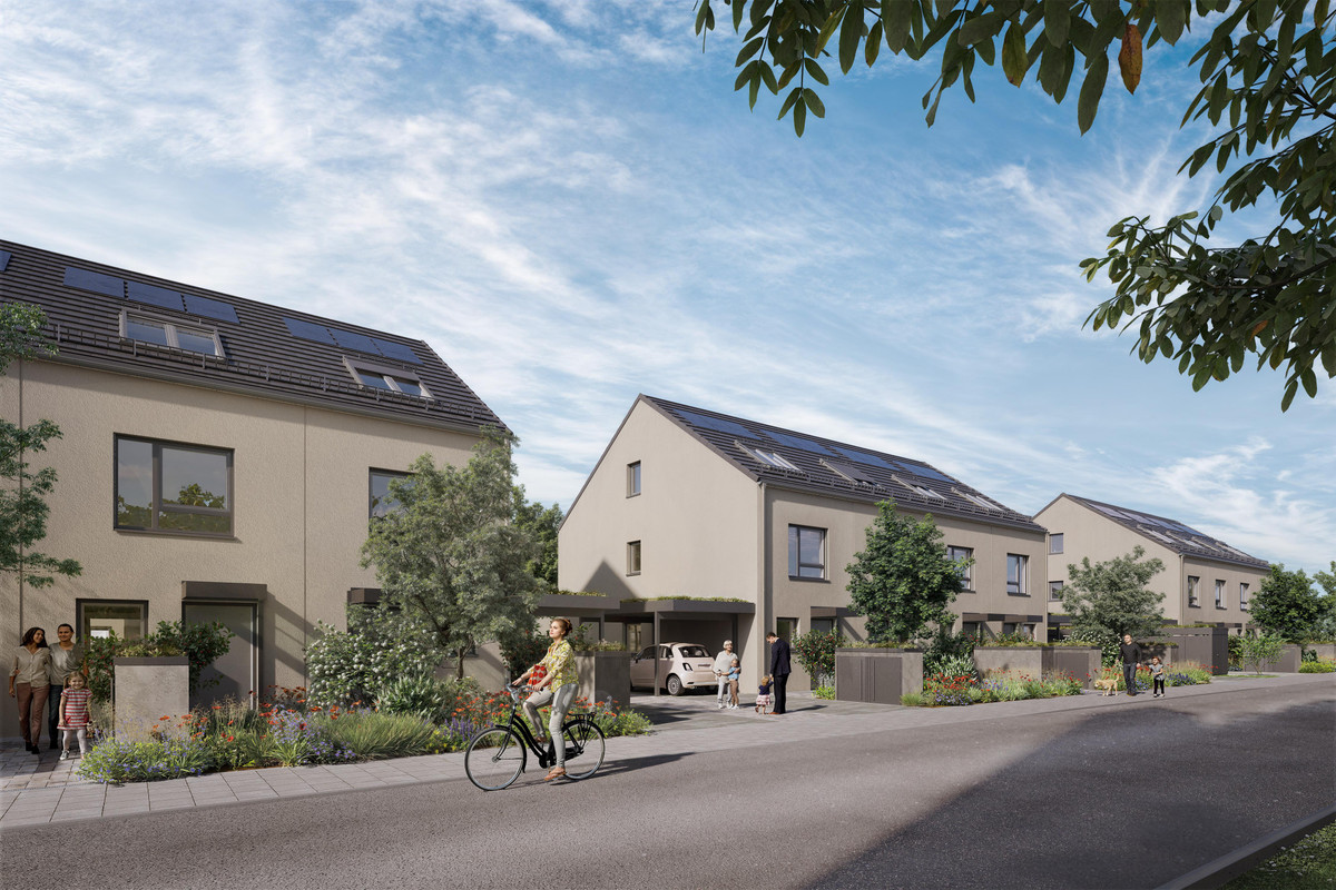 NATÜRLICH ALLACH - Neubau von 20 Reihenhäusern und 2 Doppelhaushälften