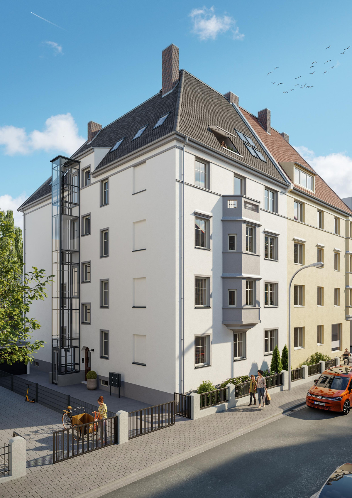 Gärtnerstraße 27 - Neubau und Sanierung von Eigentumswohnungen