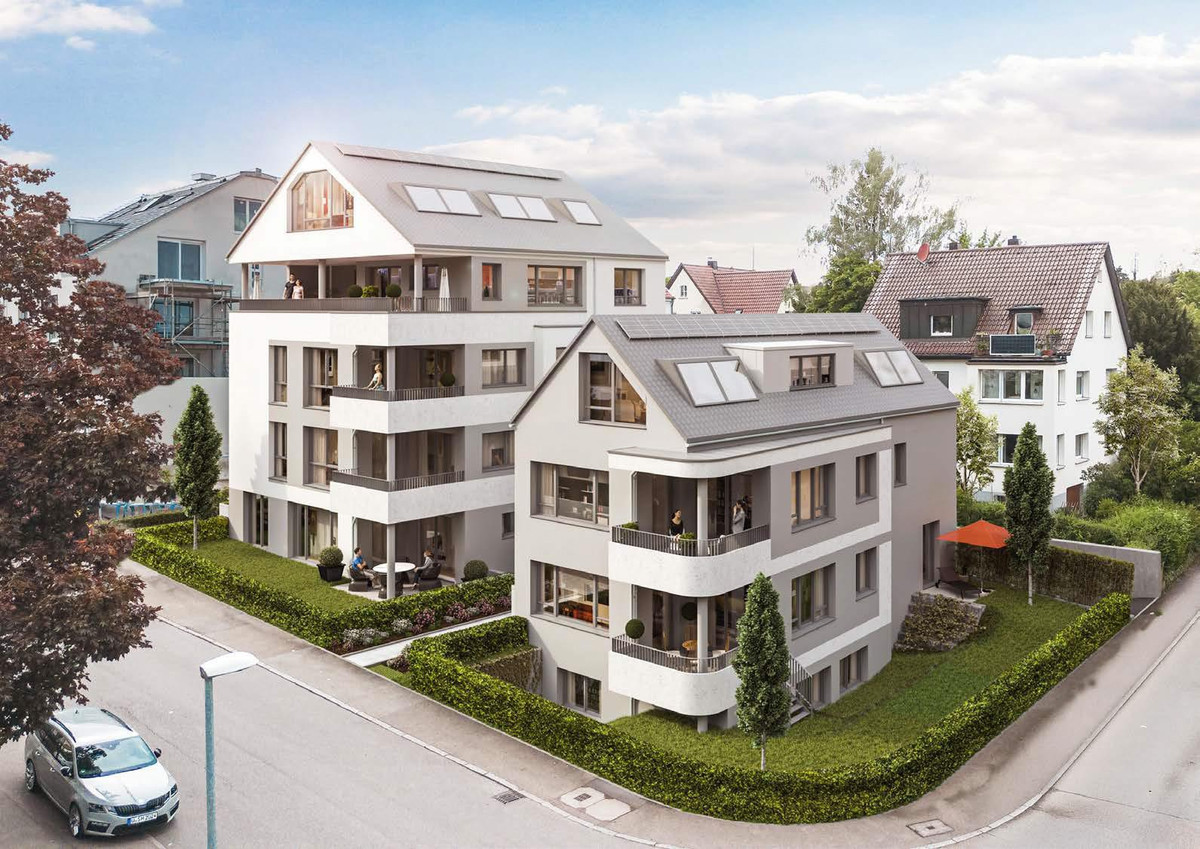 Eduard-Steinle-Straße 1 - Neubau von 8 Eigentumswohnungen