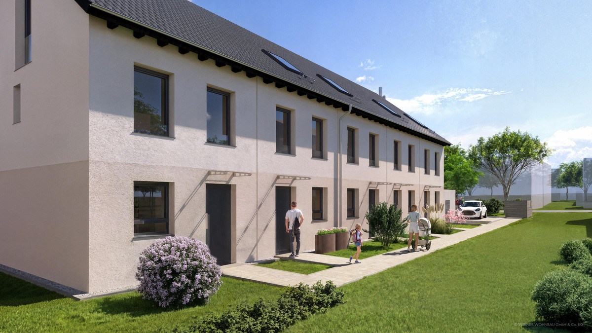 Dachauer Straße 15 - Neubau von Reihenhäusern