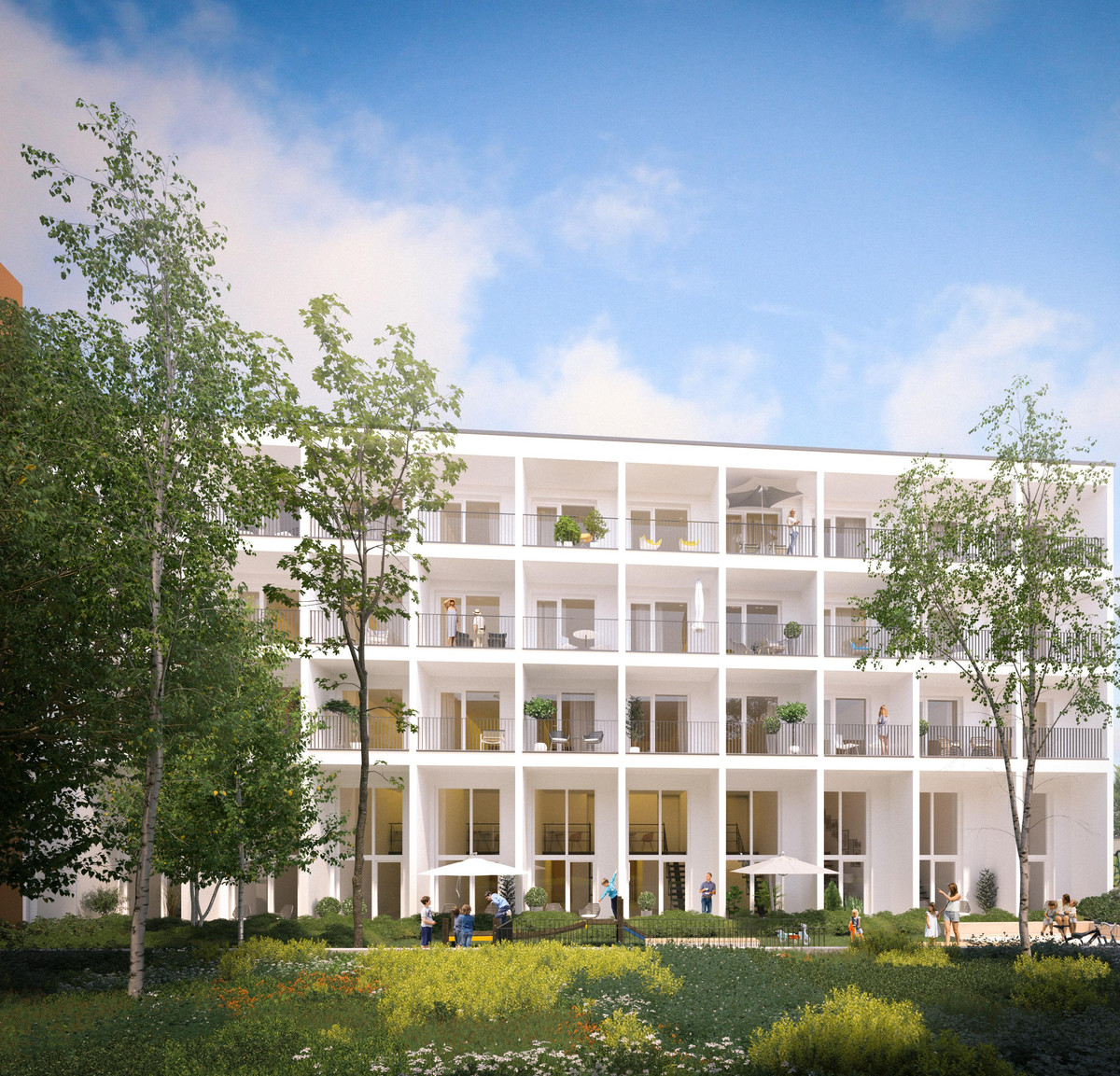 Wohnensemble Regensburg Westenviertel - Neubau von 43 Eigentumswohnungen Wohnensemble Regensburg Westenviertel - Neubau von 43 Eigentumswohnungen
