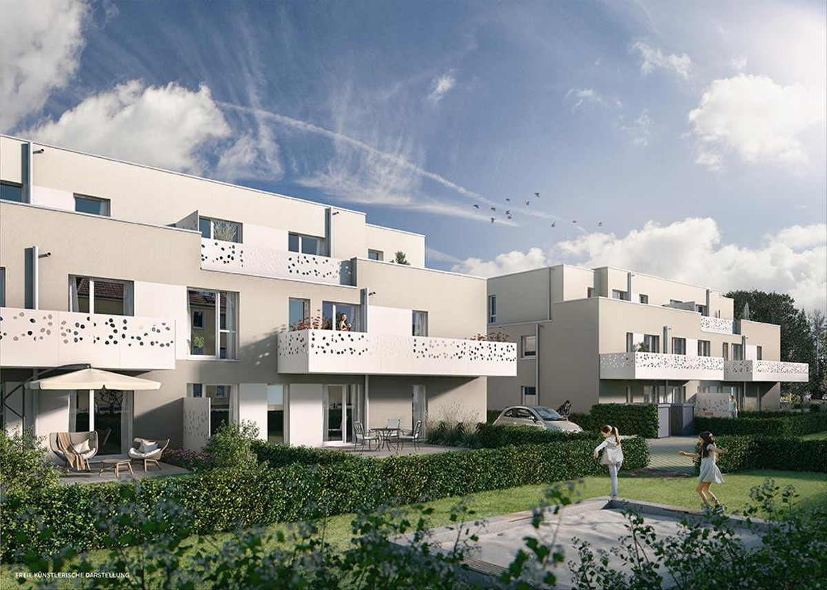 Bocholder Höfe - Leben am Mühlenbach - Neubau von 16 Eigentumswohnungen