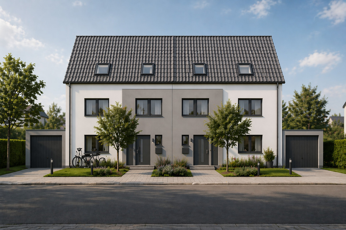 Zum Langwieser See 8 - Neubau von Doppelhaushälften - Stuttgart