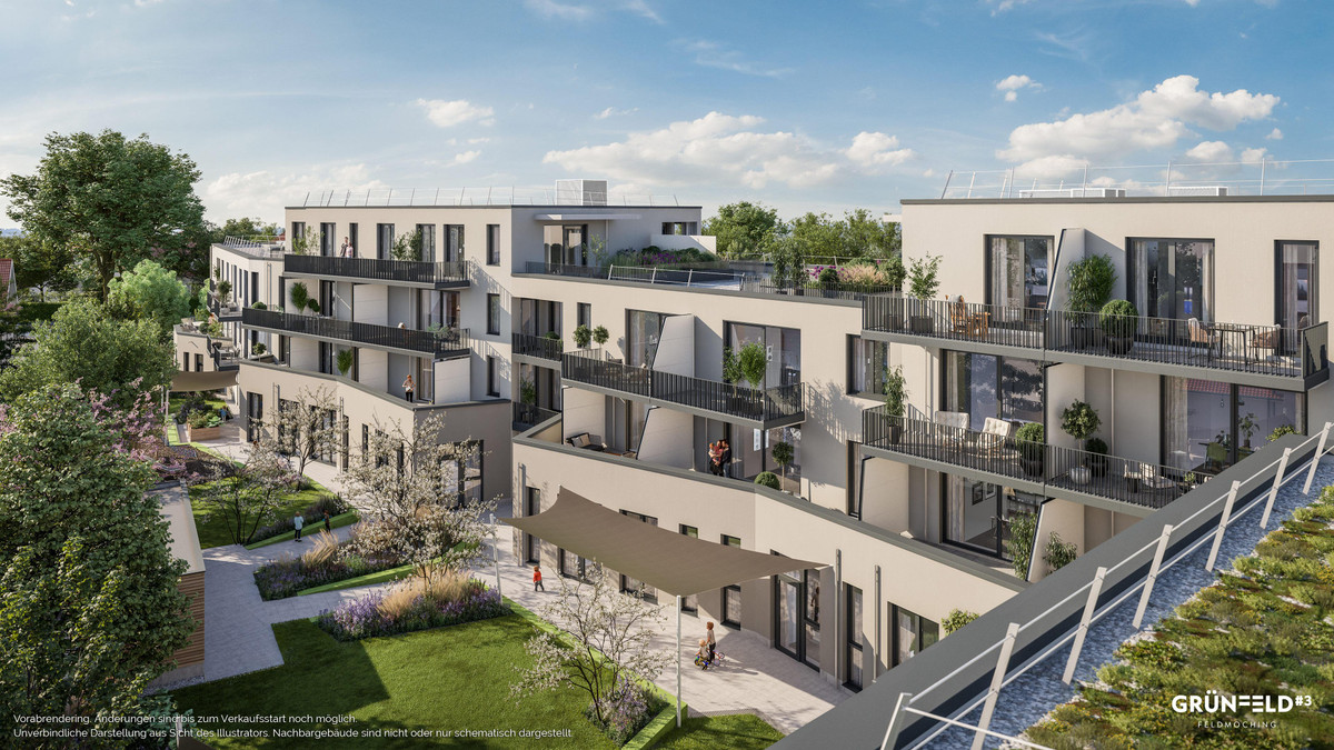 GRÜNFELD3 - Neubau von 28 Eigentumswohnungen