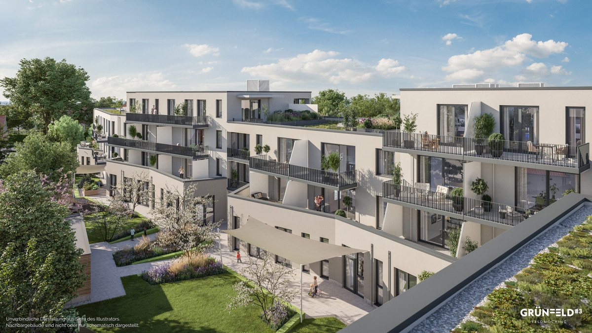 GRÜNFELD3 - Neubau von 28 Eigentumswohnungen - München