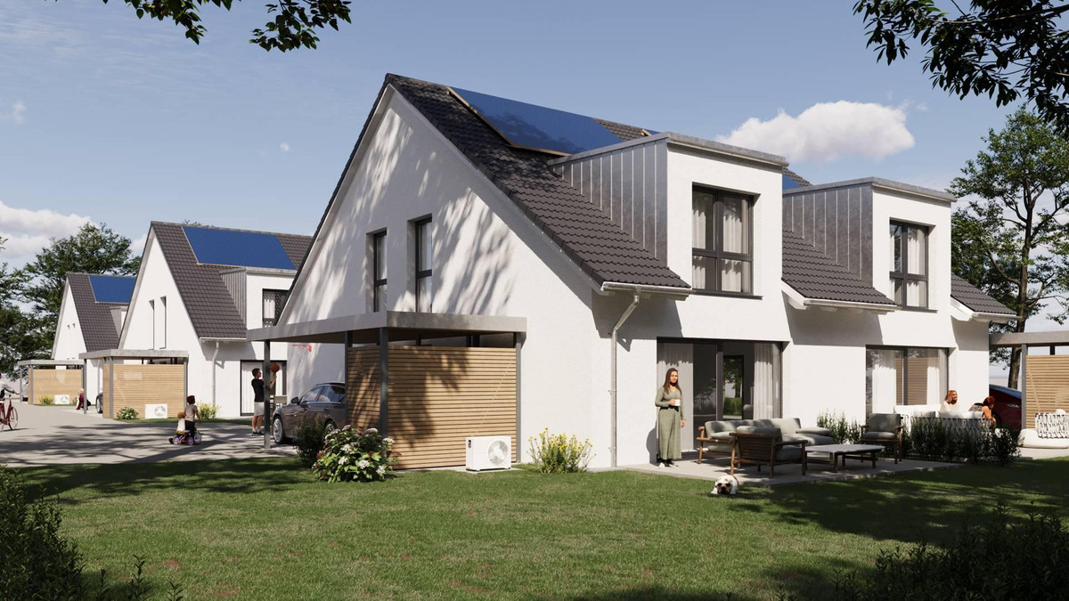 Am Biestenkamp 12-16 - Neubau von 12 Doppelhäushälften