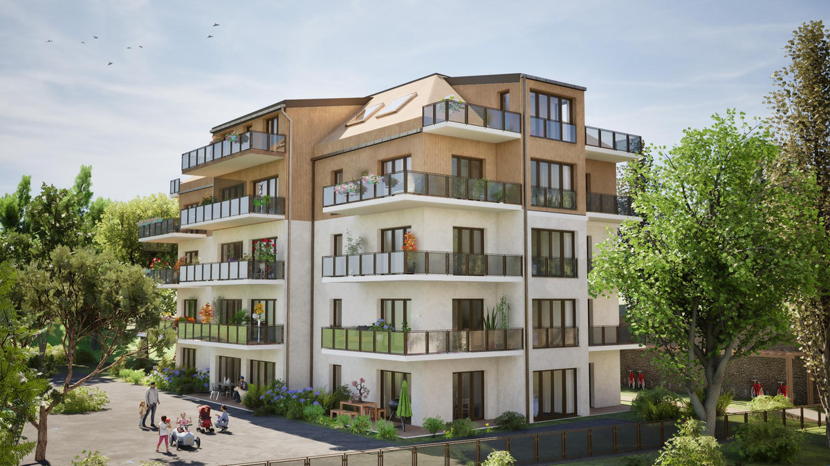 Rilkestraße 15b - Neubau von 19 Eigentumswohnungen - Markkleeberg