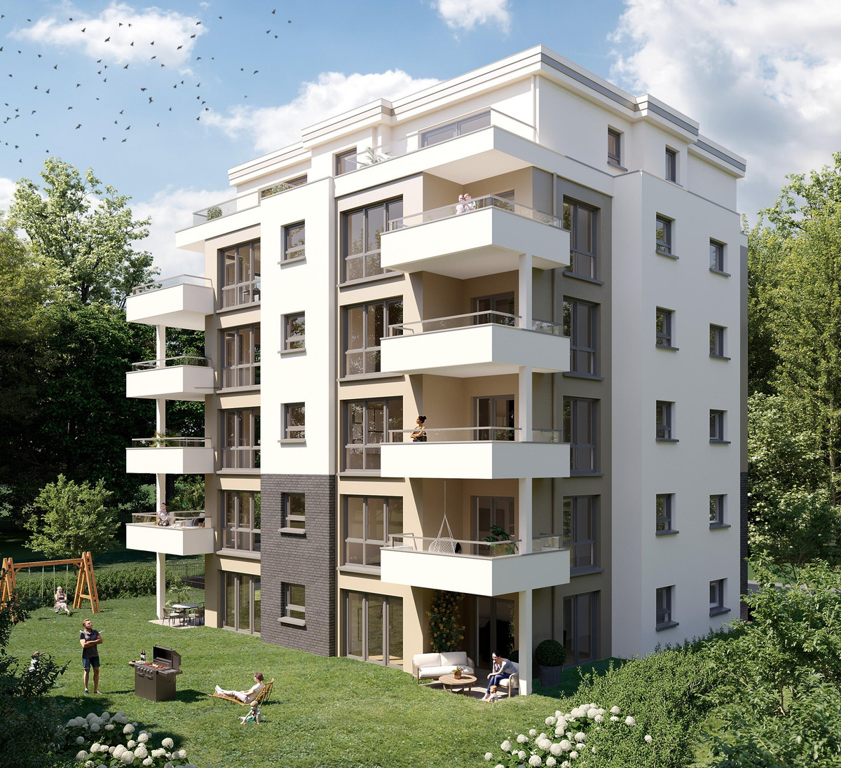 Mainz-Kostheim, Kostheimer Landstraße 25 - Neubau von 12 Eigentumswohnungen - Wiesbaden