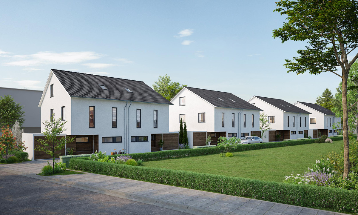 Wohnresort Altmühlstraße - Neubau von 8 Doppelhaushälften - Schwabmünchen