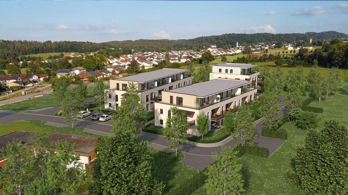 Wohnen Am Isensee - Neubau von 38 Eigentumswohnungen - Winhöring