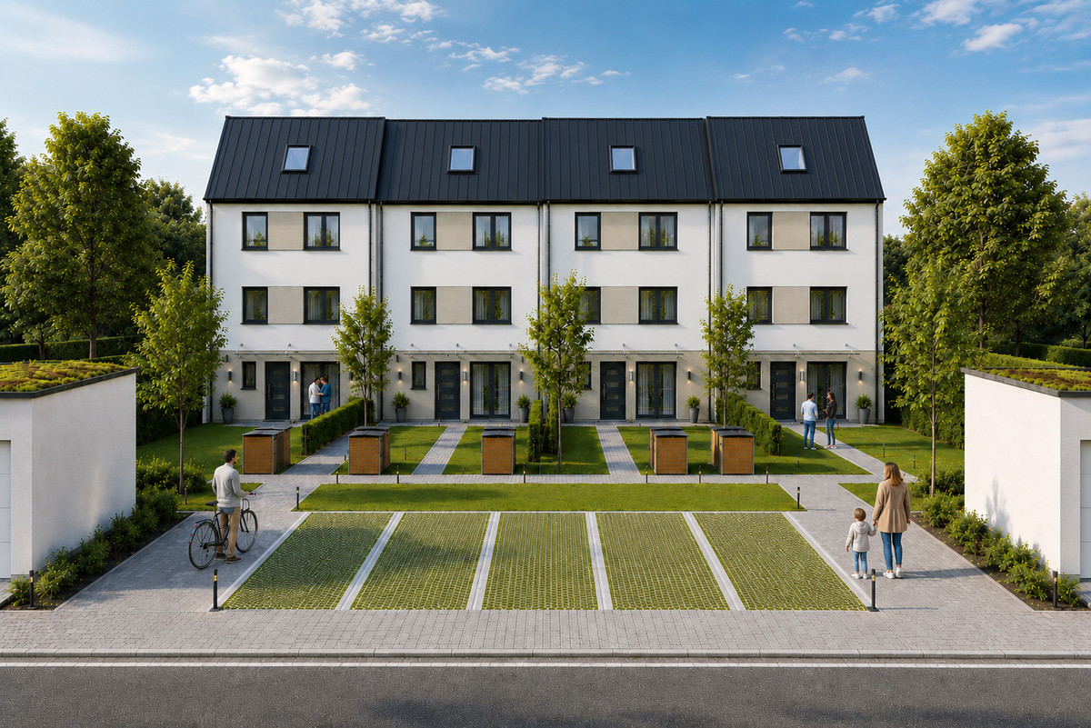 ROHRER QUARTETT - Neubau von 4 Stadthäusern - Leinfelden-Echterdingen