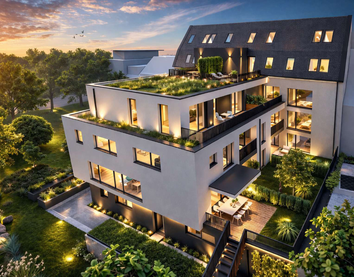 Johannis Carré - Neubau von Eigentumswohnungen und einem Stadthaus - Nürnberg