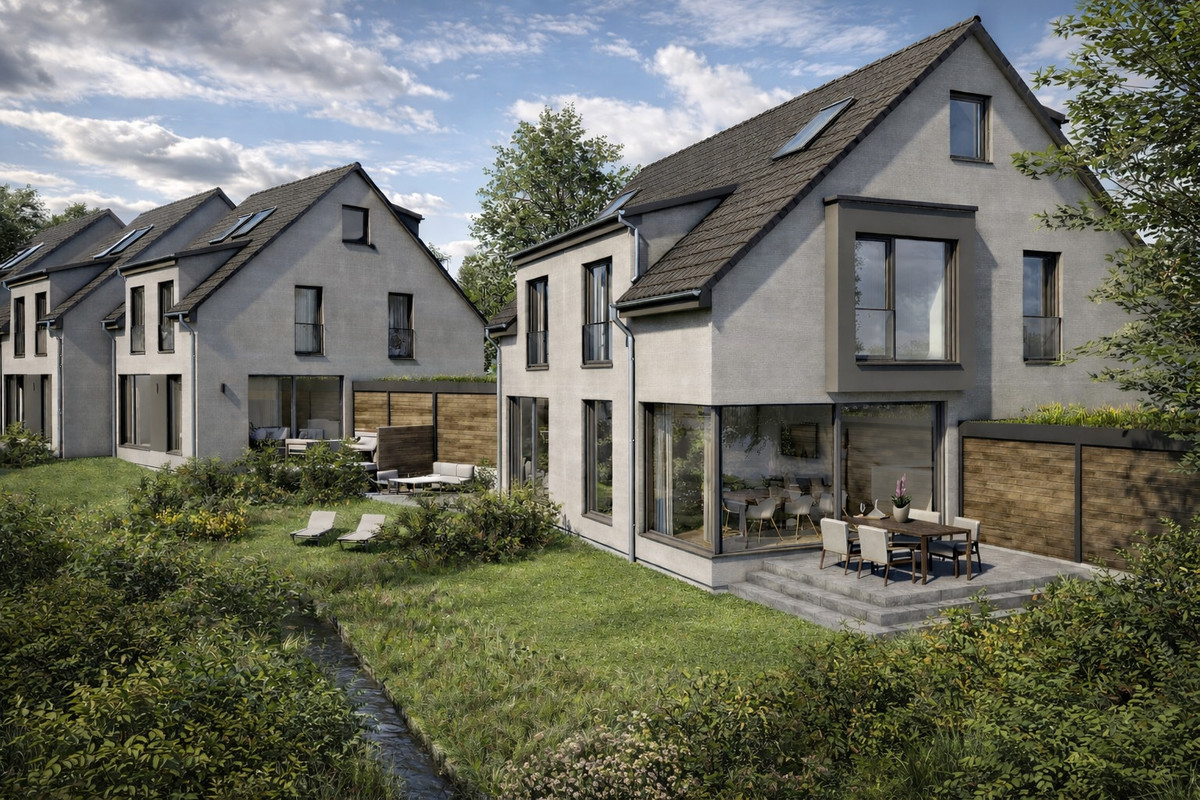 Rheinleben - Neubau von 5 Einfamilienhäusern - Oestrich-Winkel