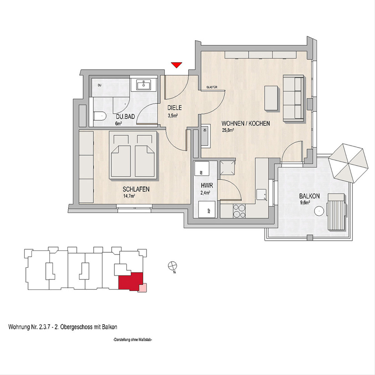 Hochheim, Massenheimer Landstraße 6, 14a,14b,14c