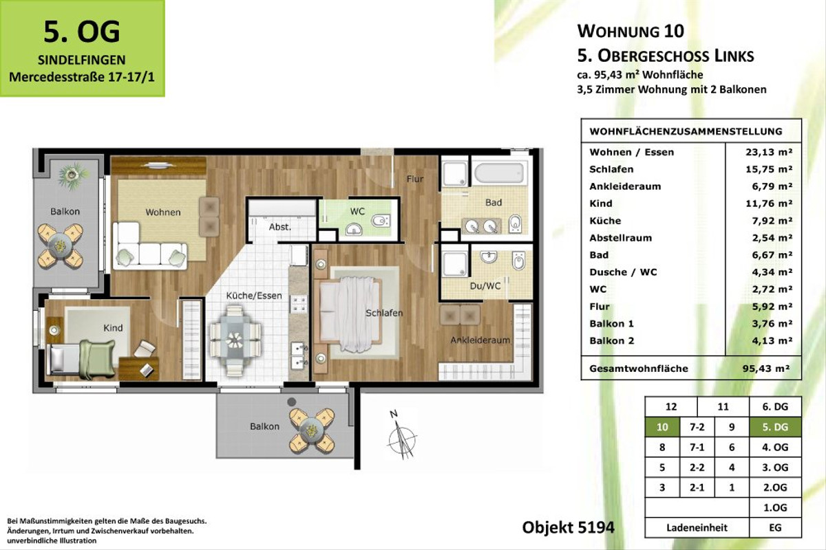 Citylage Sindelfingen