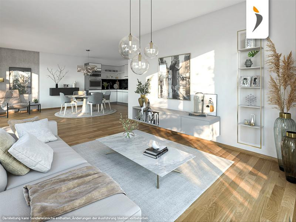 Innenansicht Wohn-/Essbereich 