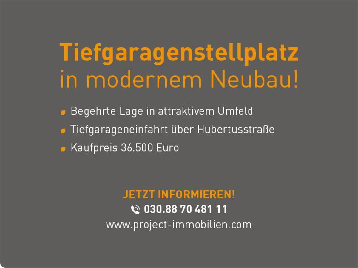 Tiefgaragenstellplatz