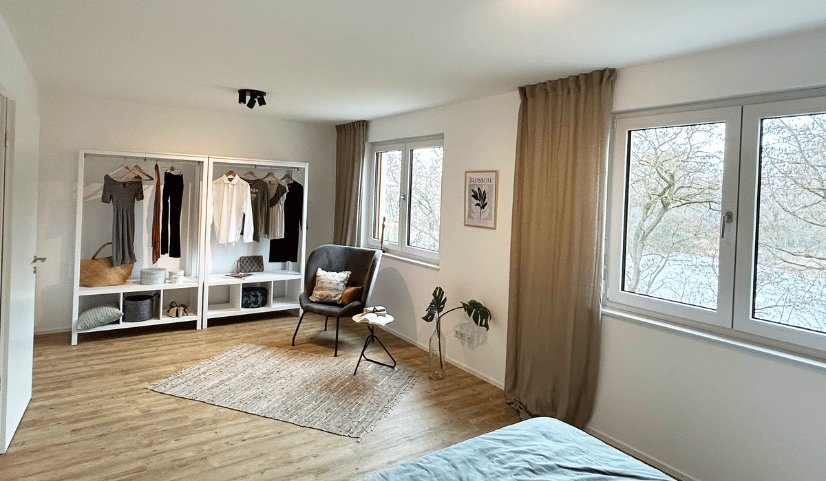 Schlafzimmer im Obergeschoss
