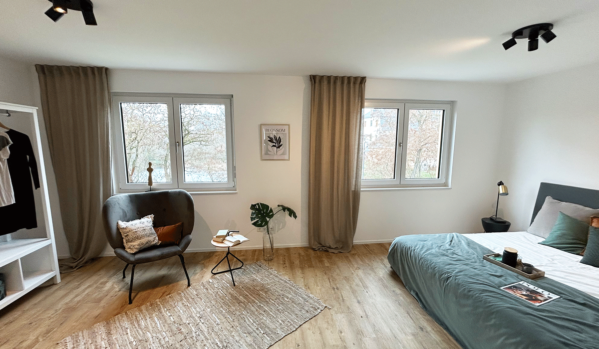 Schalfzimmer im Obergeschoss