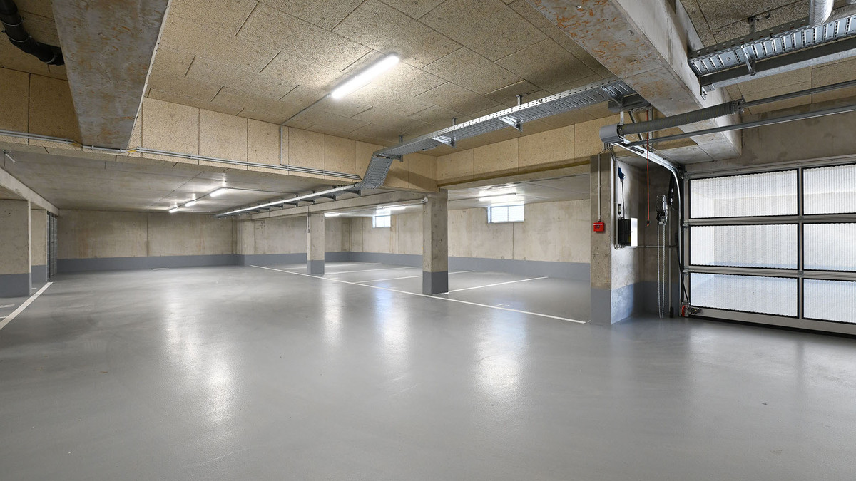 Ansicht Tiefgarage