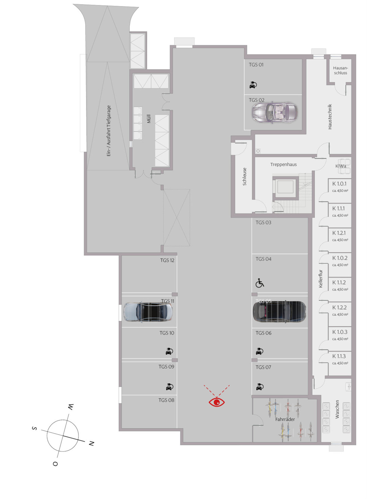 Tiefgaragenplan