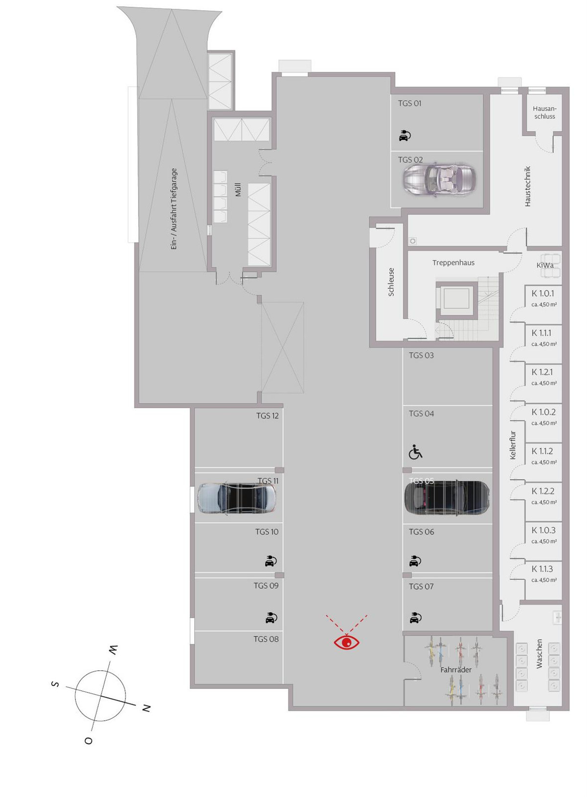 Tiefgaragenplan
