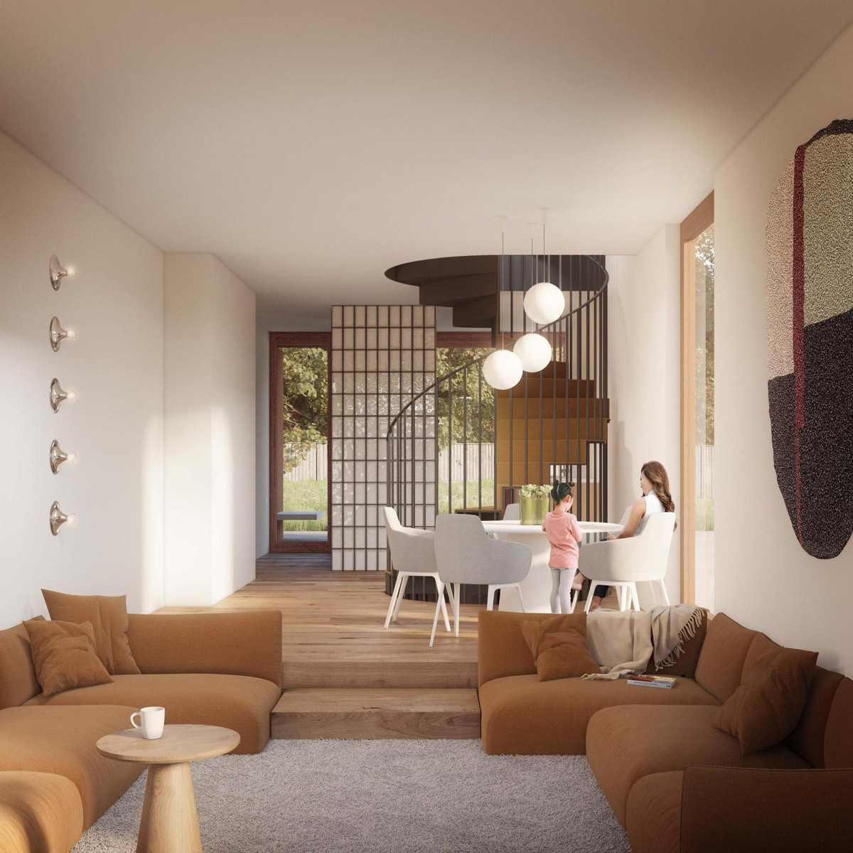 Wohn- und Essbereich 