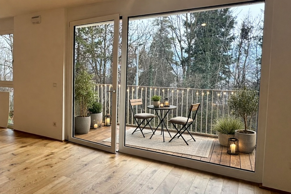 BV24-W08-Balkon Wohnzimmer