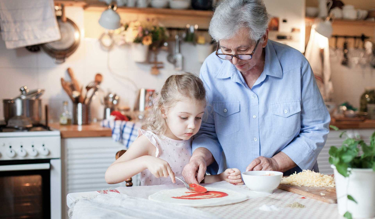 Schön, wenn so viel Platz ist, dass alle mit anpacken können.