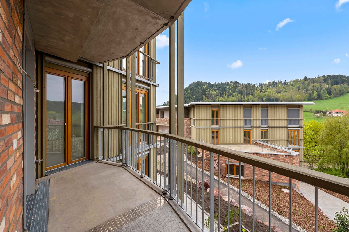 Beispielhafter Balkon