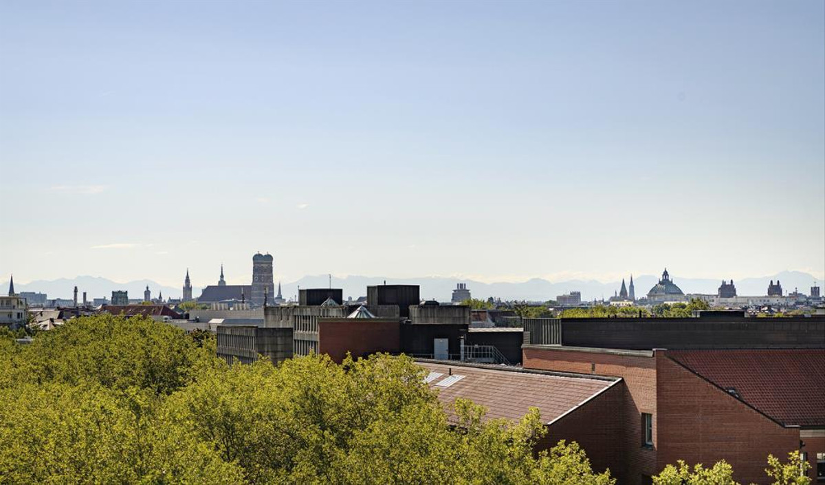 Ausblick von der Dachterrasse