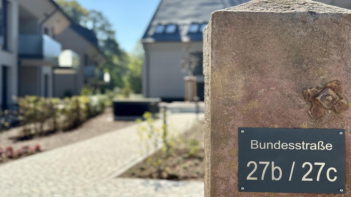 Begrünte Umgebung mit zahlreichen schönen Wegen