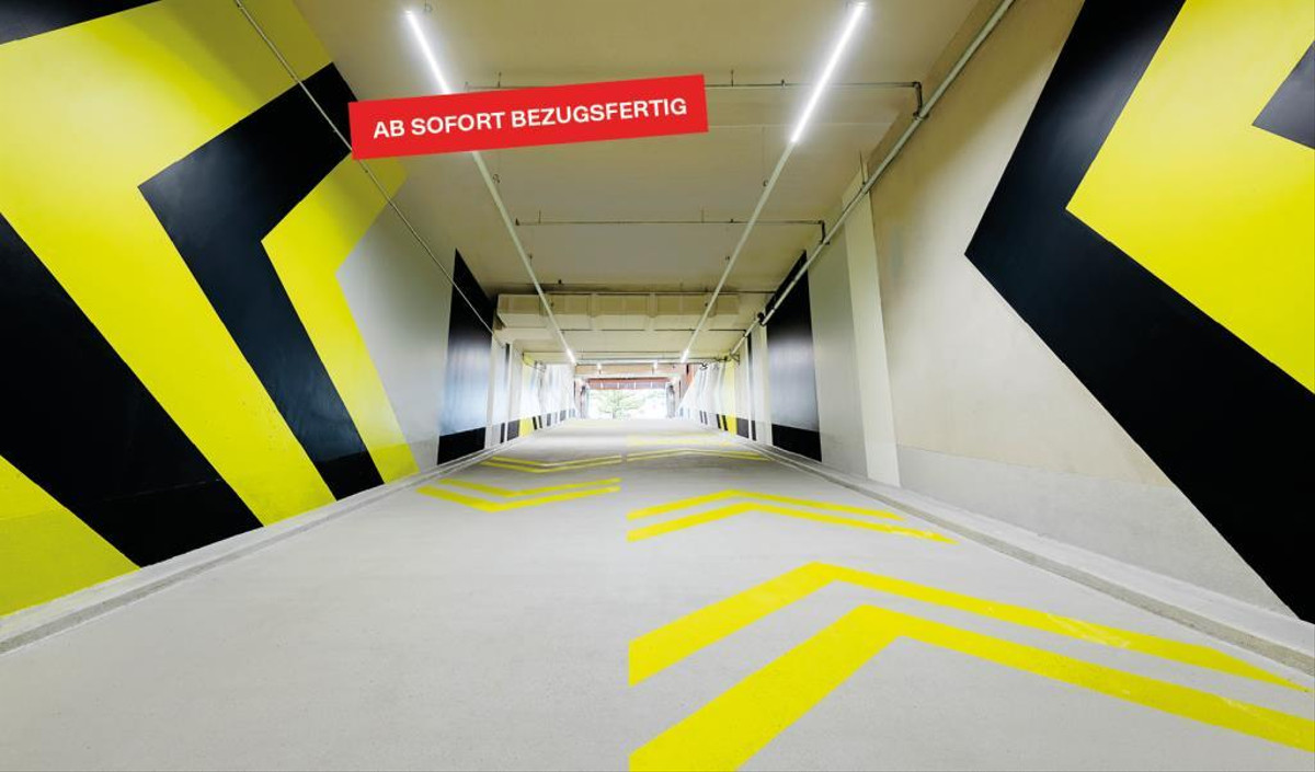 Farbkonzept Tiefgarage