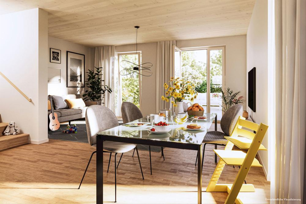 Hygge Höfe Wohnbereich Reihenhaus