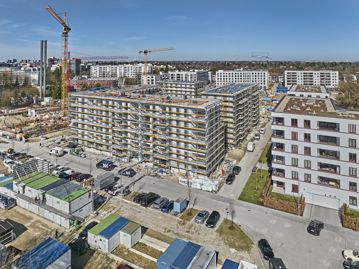 Außenansicht auf VERDE2 und 1