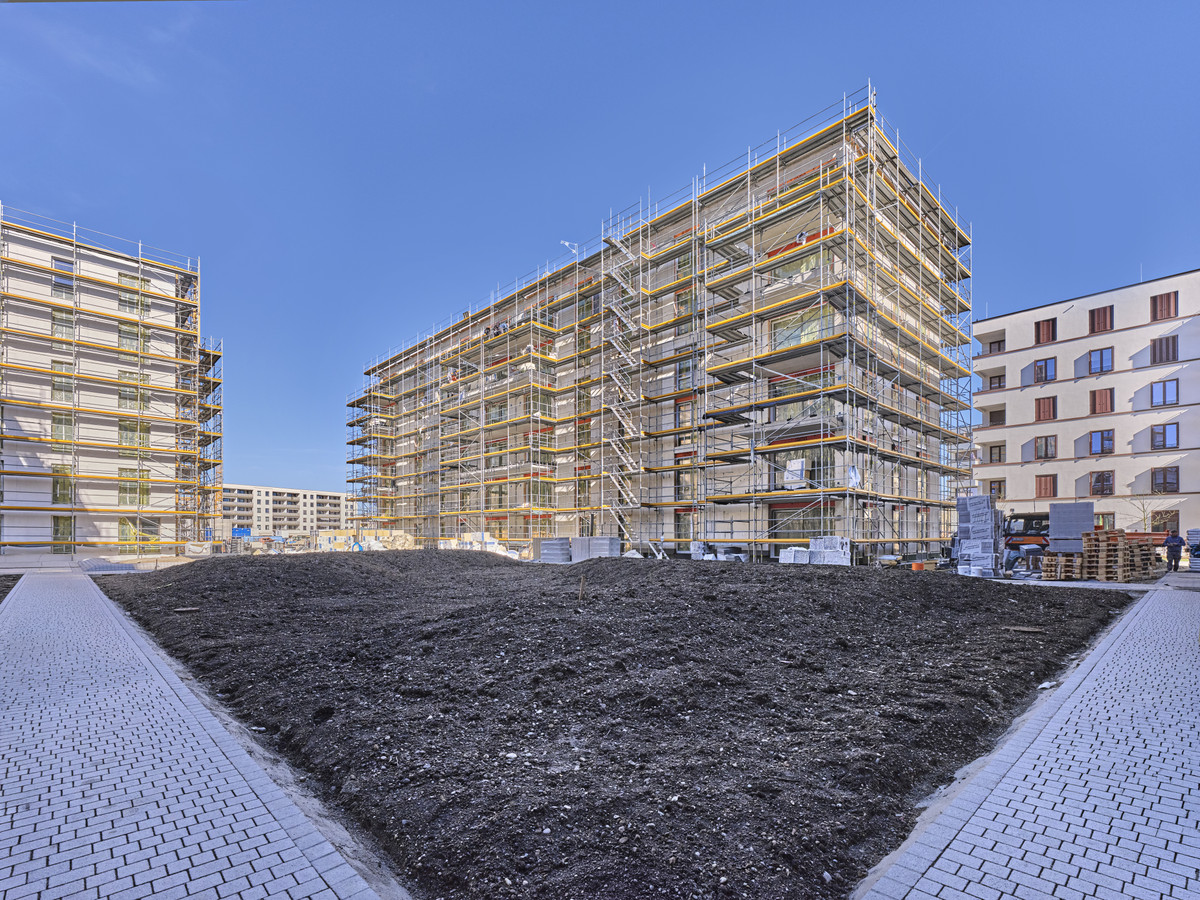 Aktueller Stand Innenhof