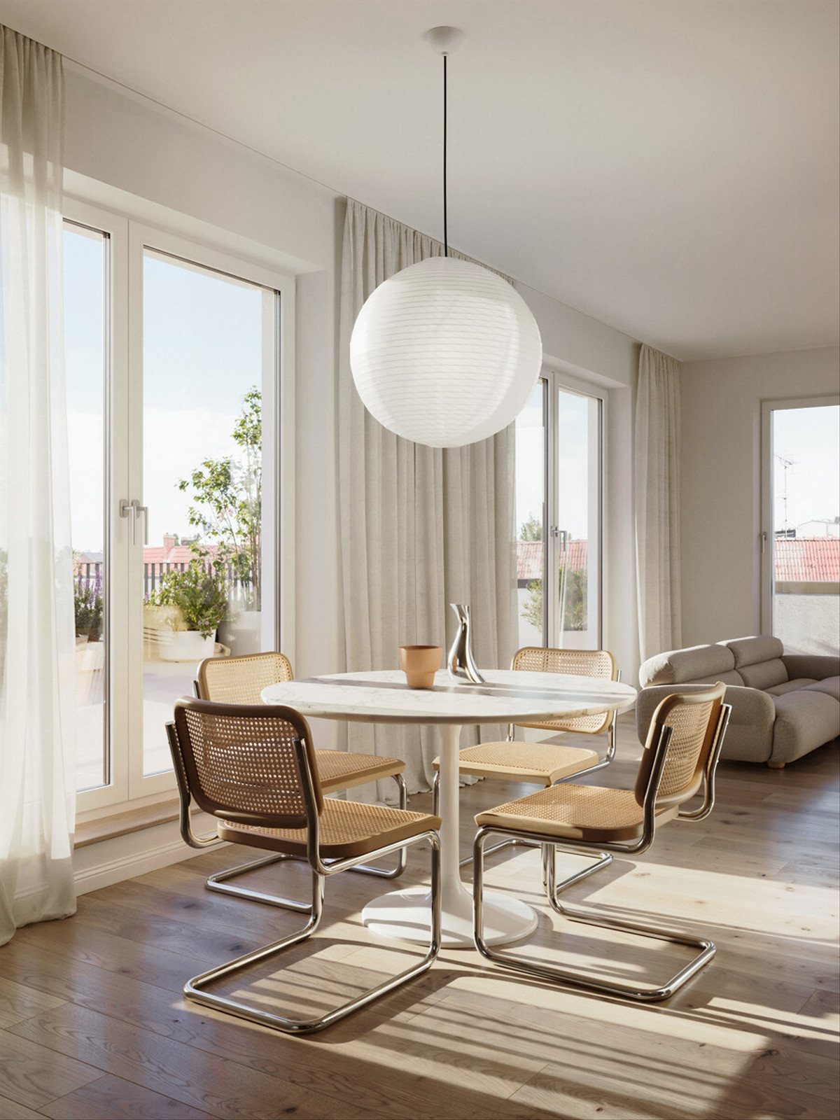Penthouse Esszimmer