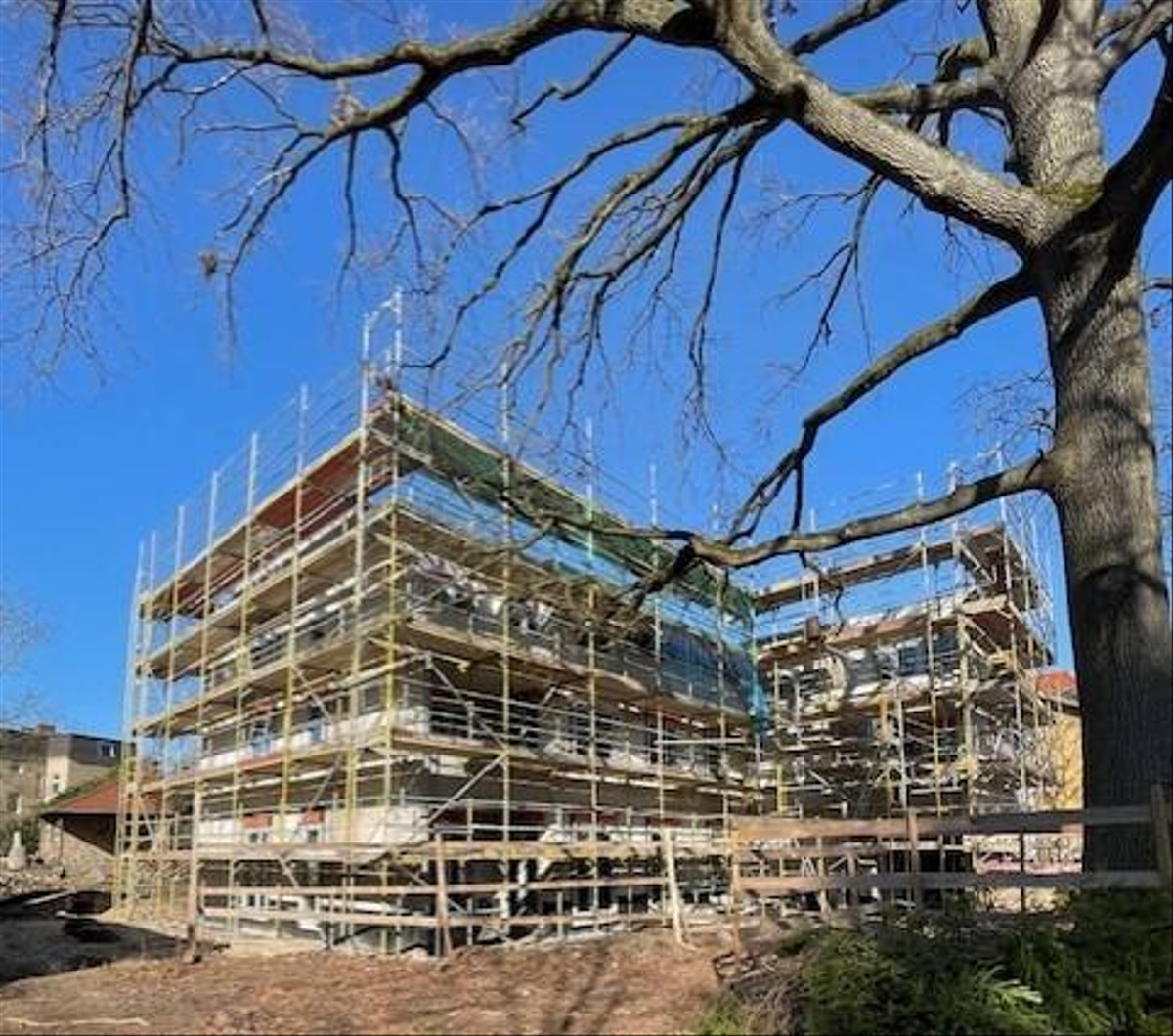 aktueller Bautenstand 