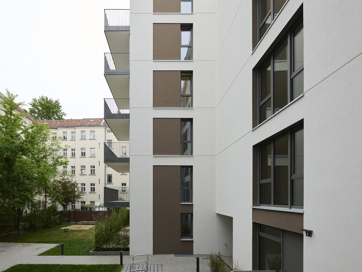Neugestalteter Innenhof