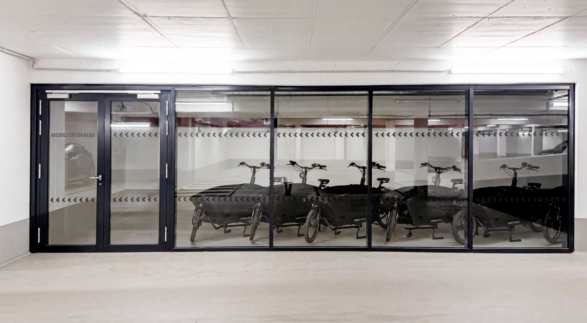 E-Lastenfahrrad-Station