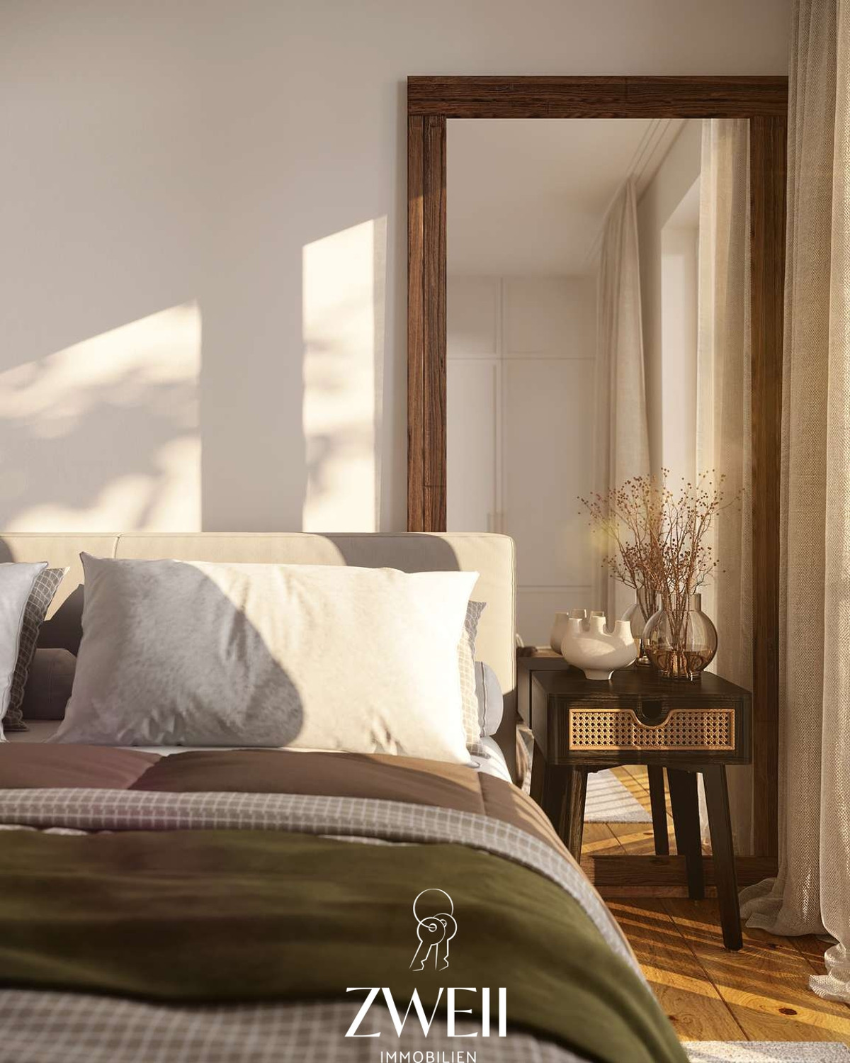 Schlafzimmer Detailbild