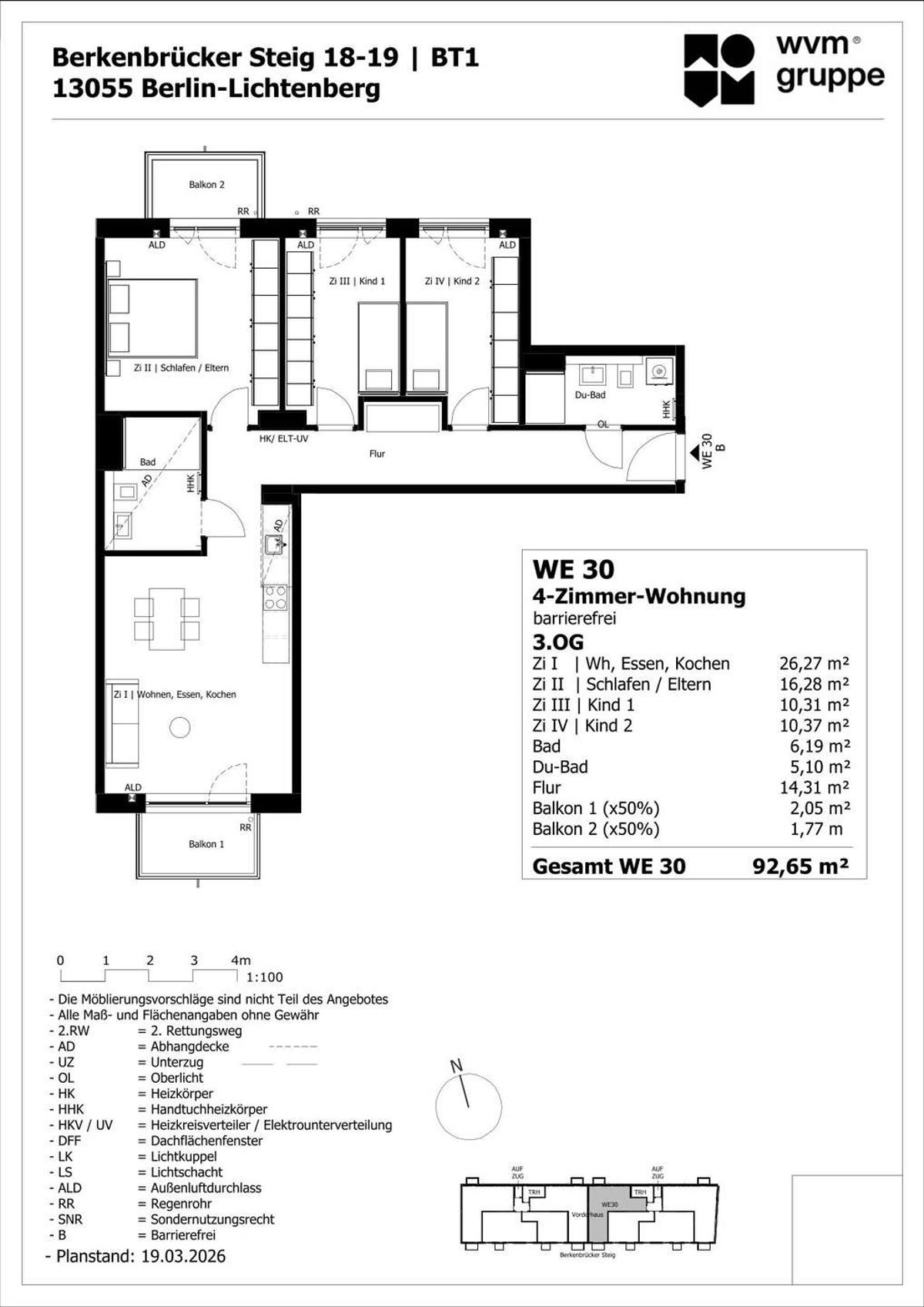 Verkaufsgrundriss WE 30-1