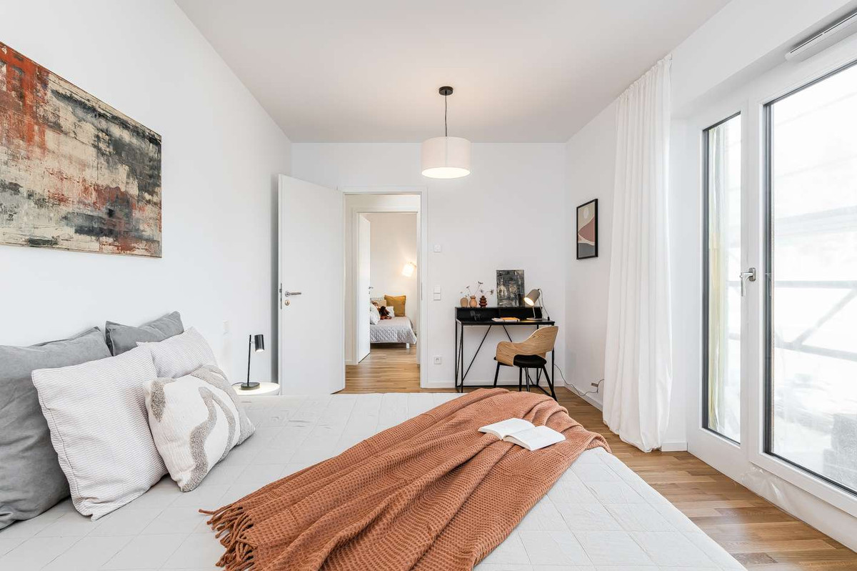 Musterwohnung-Schlafzimmer