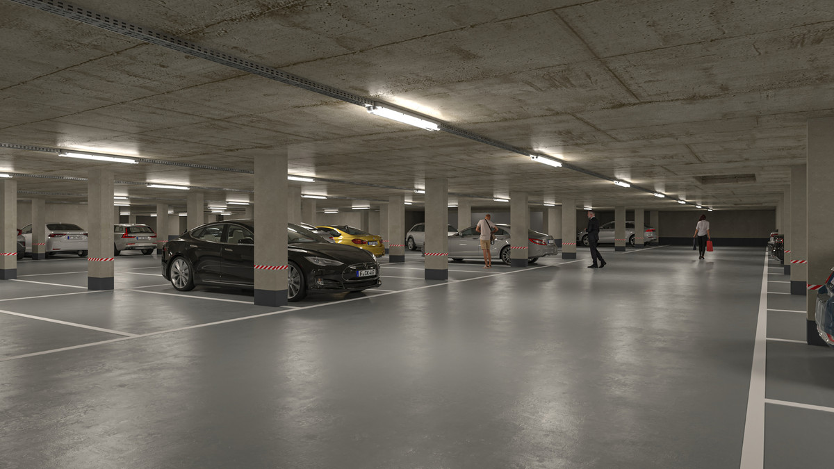 Visu Tiefgarage