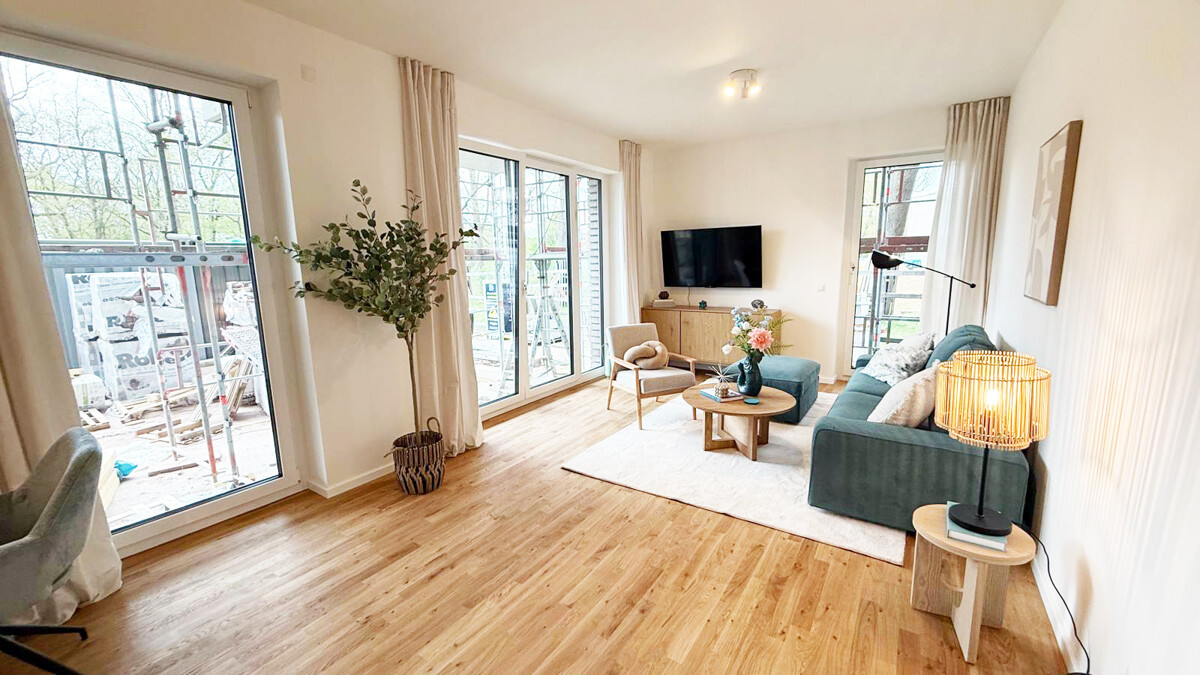 E+A-Wohnzimmer Musterwohnung