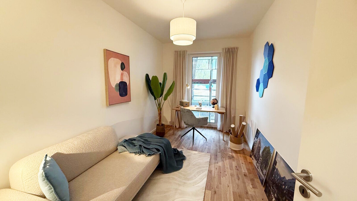 E+A-Arbeitszimmer Musterwohnung