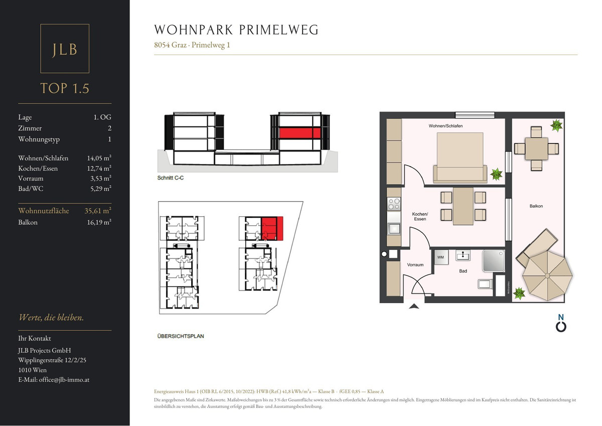 JLB Verkaufsplan Primelweg 1 – Top 1.5