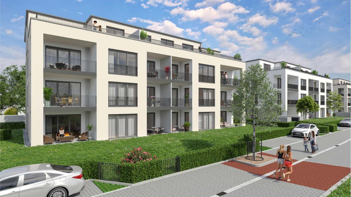 Visualisierung Gartenansicht