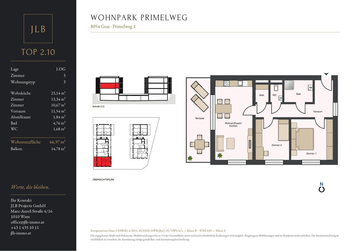 JLB Verkaufsplan Primelweg 1 – Top 2.10