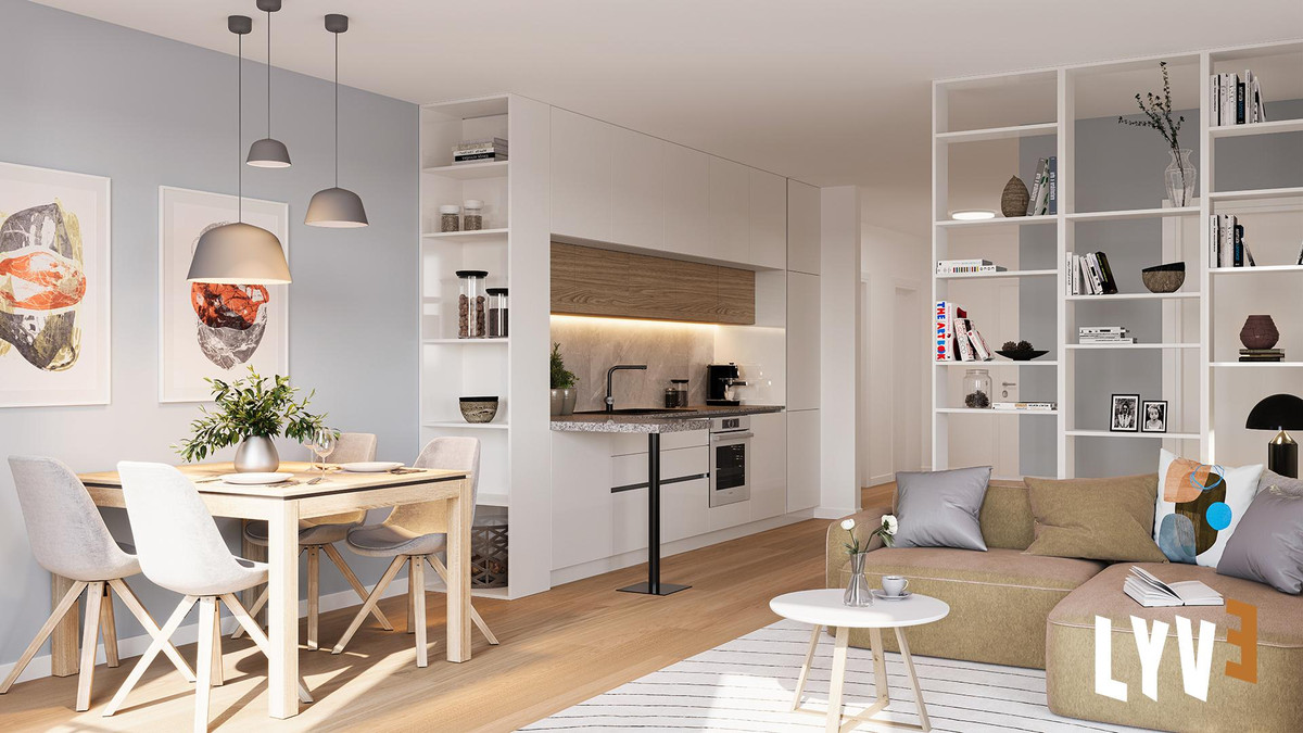 Visualisierung 3 Zimmer